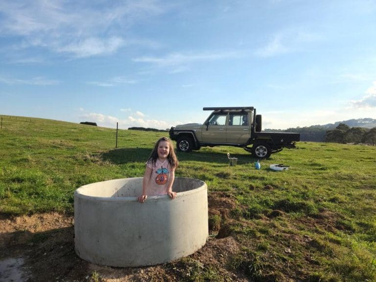 Trough in and hopefully level